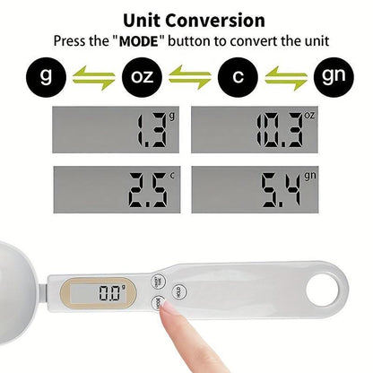 High Precision Kitchen Scale Spoon or Electronic Scale, Creative Digital Display Measuring Spoon, Compact Kitchen Scale for Cooking Baking
